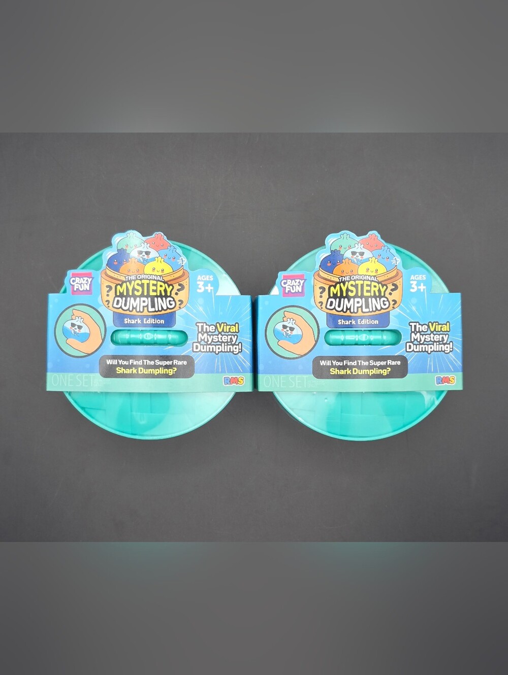 (2 pack) Shark Mystery Squishy S19 - The Viral Mystery Dumpling!
